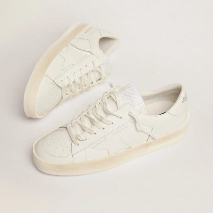 Golden Goose Men - Stardan in white leather