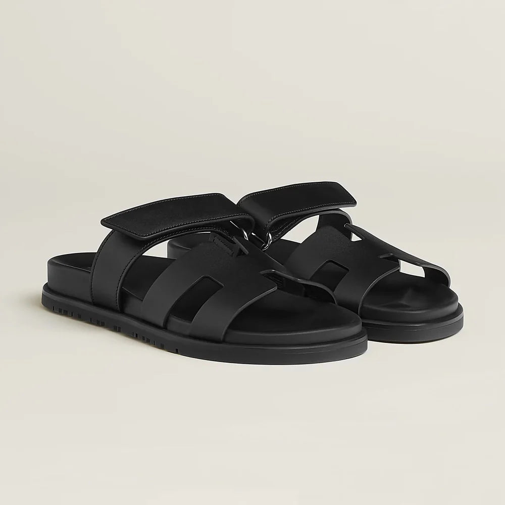 Hermes Chypre sandal Black