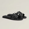 Hermes Oran Sandal Black