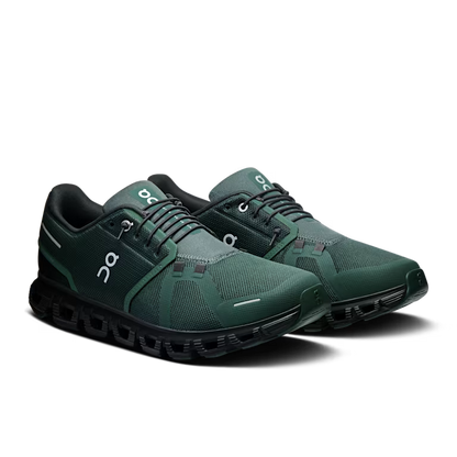 On Running Cloud 6 Dark Green