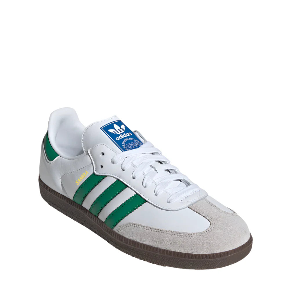 adidas Samba OG Shoes white and green