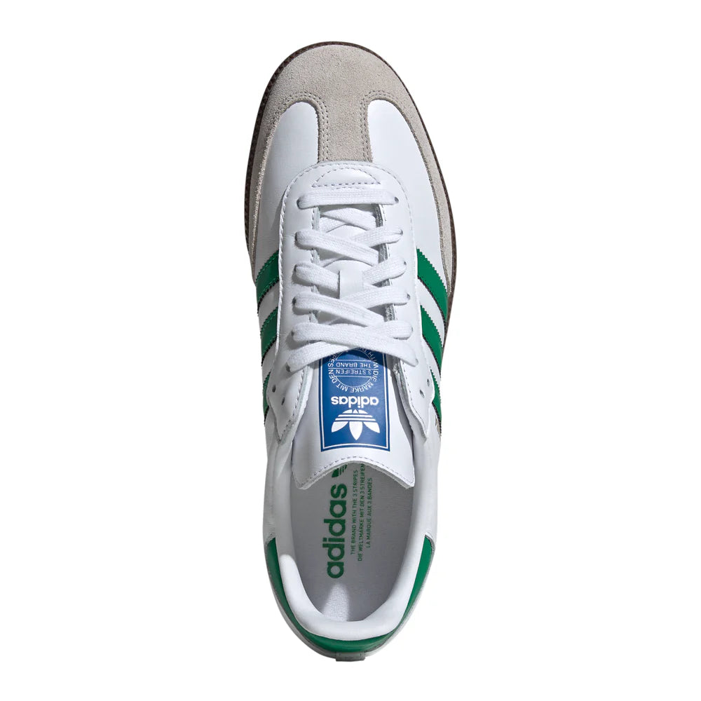 adidas Samba OG Shoes white and green