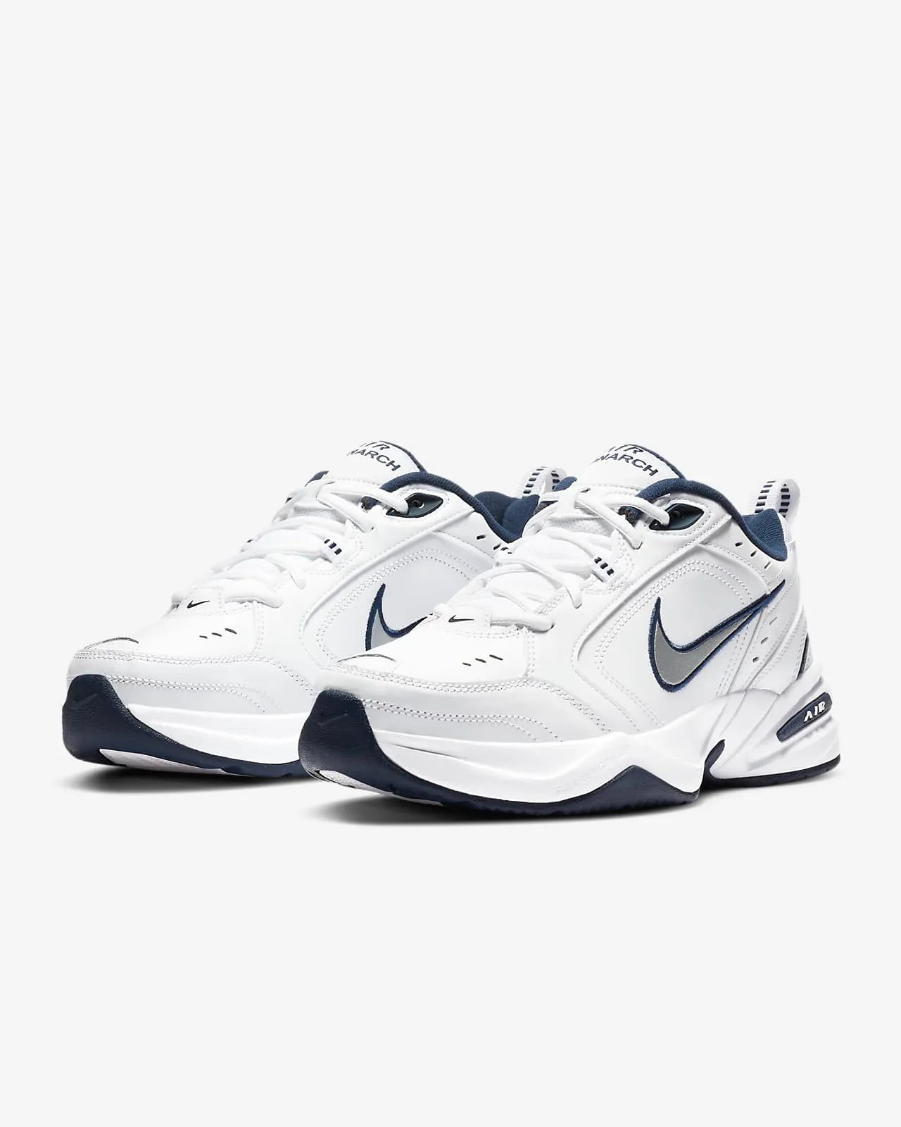 Nike Air Monarch IV White Navy
