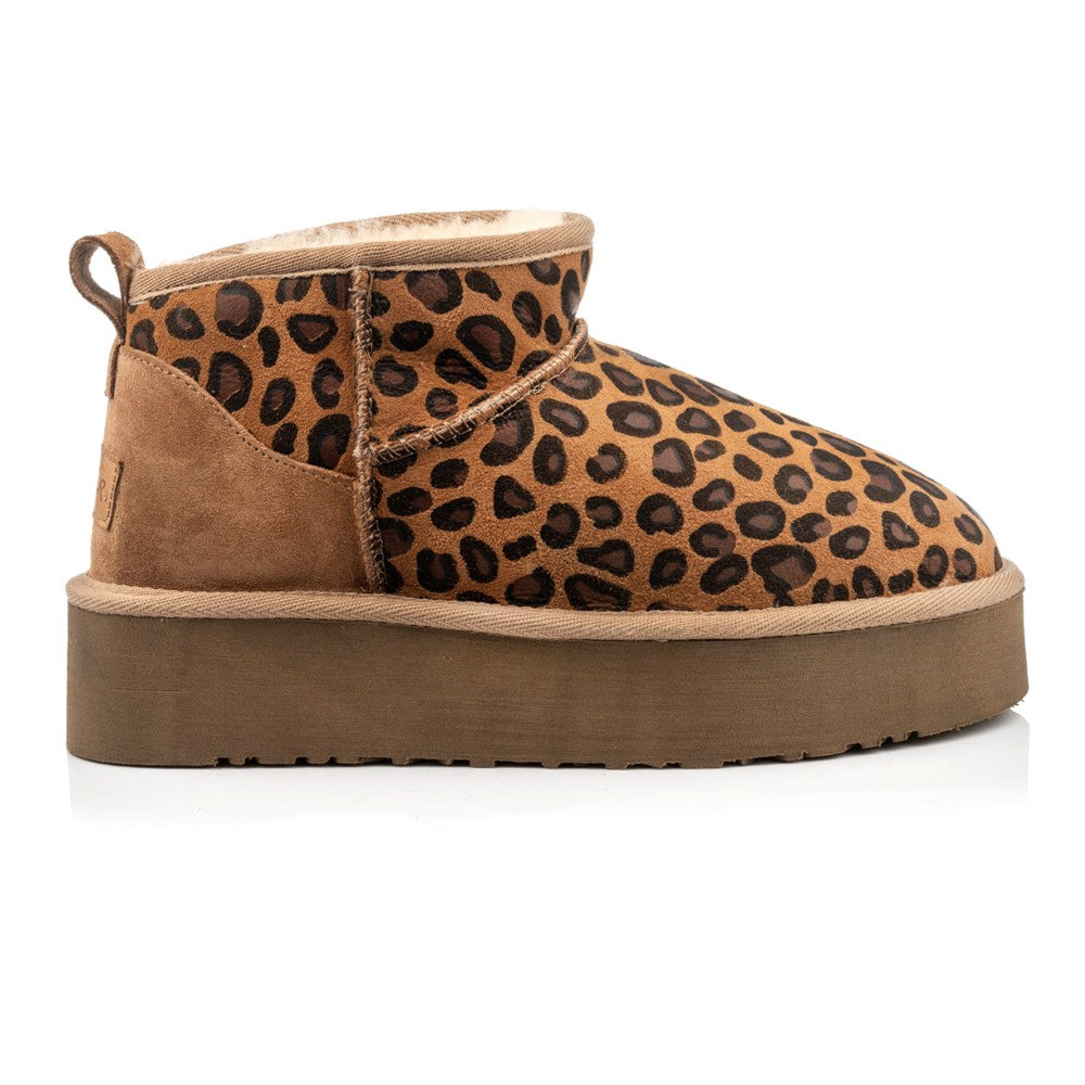 UGG MINI PLATFORM LEOPARD