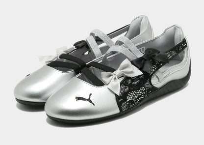 Puma Speedcat Ballet Silver Lace Women's