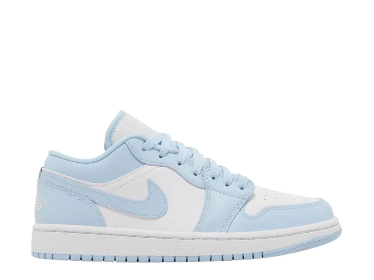 Jordan 1 Low White Ice Blue (Women's)