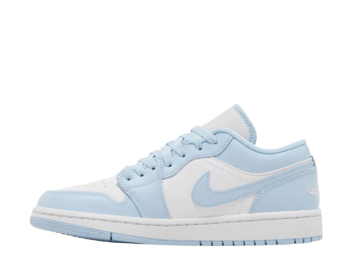 Jordan 1 Low White Ice Blue (Women's)
