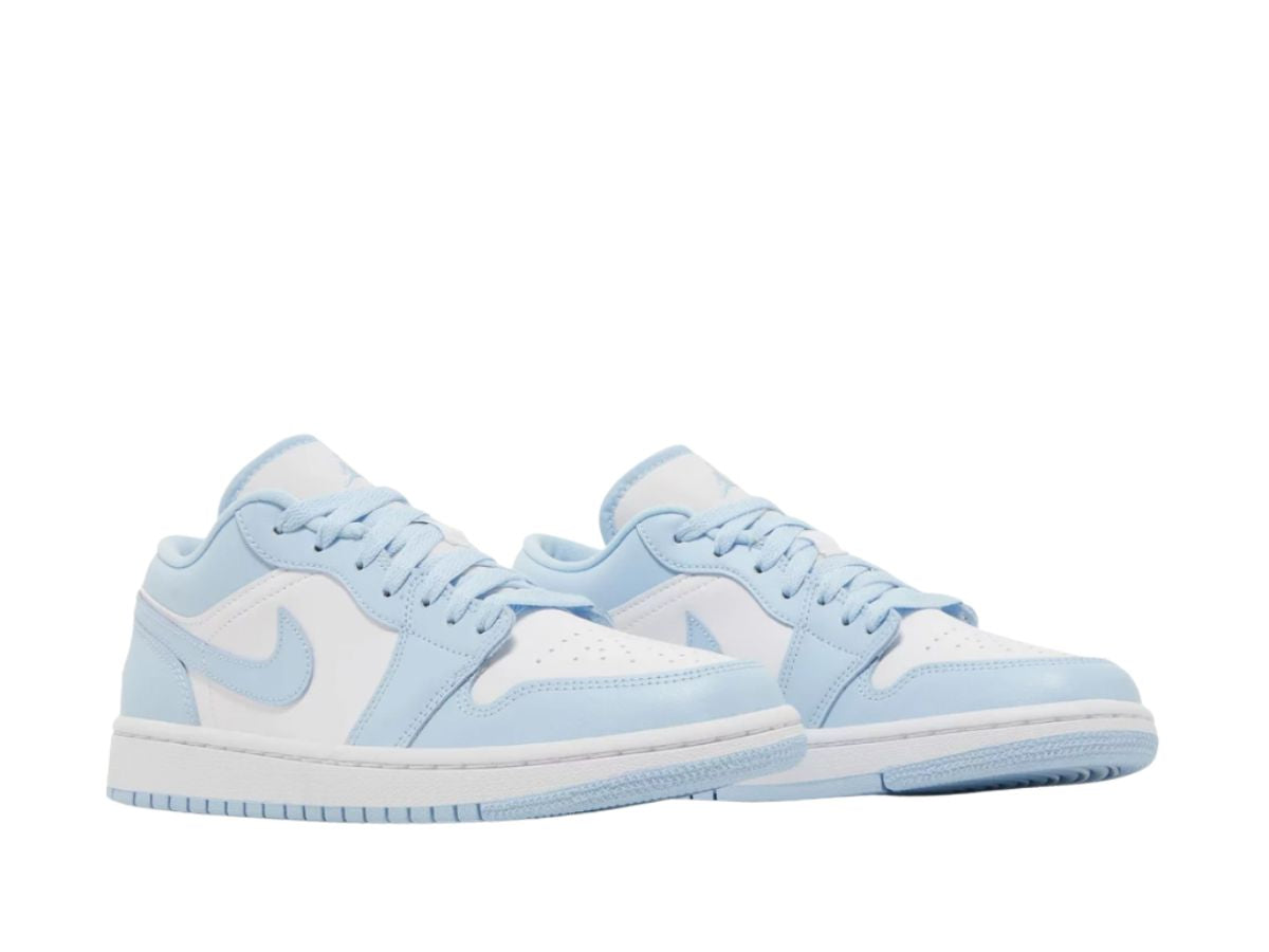 Jordan 1 Low White Ice Blue (Women's)