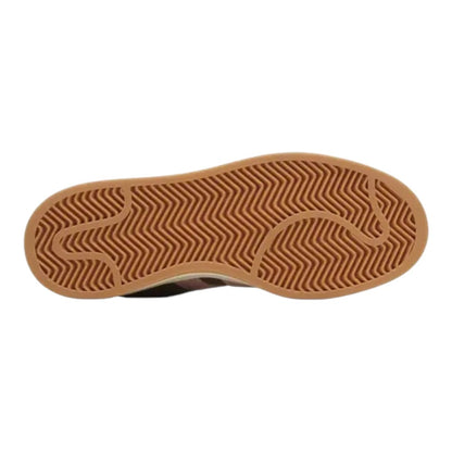 Luxurykicks.store Adidas Campus 00s J sneaker showing the brown rubber herringbone tread pattern on the outsole