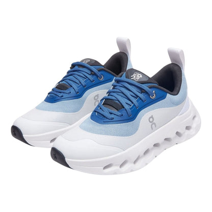 Luxurykicks.store Loewe × On Cloudtilt 2.0 sneakers in blue and white with advanced cushioning and sleek design.