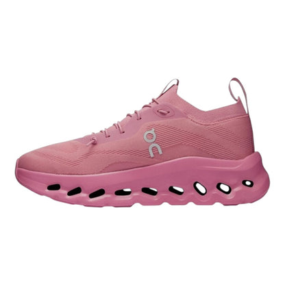 Luxurykicks.store Loewe x On Running Cloudtilt sneakers in wild rose pink with signature CloudTec cushioning.