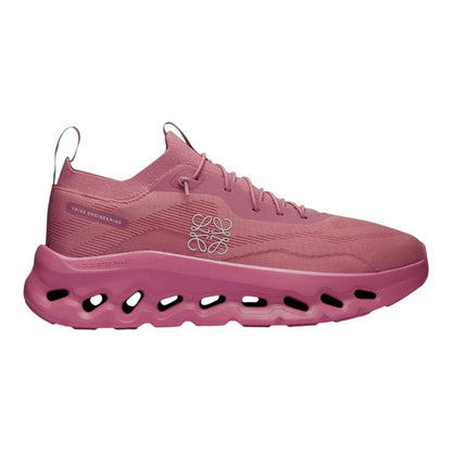 Luxurykicks.store Loewe x On Running Cloudtilt sneaker in Wild Rose pink with signature CloudTec sole and logo