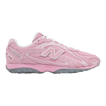Luxurykicks.store New Balance 204L Pastel Pack sneaker in soft pink suede with white laces and grey textured sole