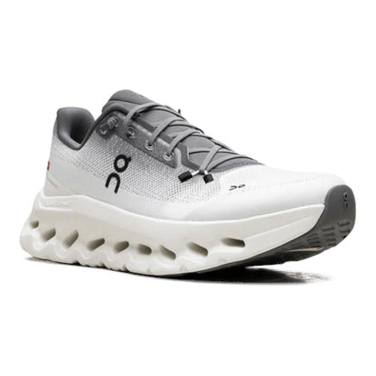 Luxurykicks.store ON CloudTilt women's running shoe in rock ivory with responsive mesh upper and sculpted midsole
