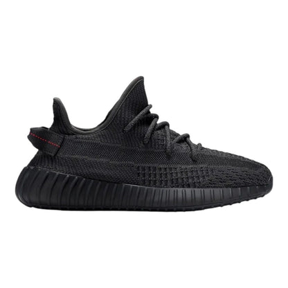 Luxurykicks.store Adidas Yeezy Boost 350 V2 Black Non-Reflective sneaker with Primeknit upper and Boost sole