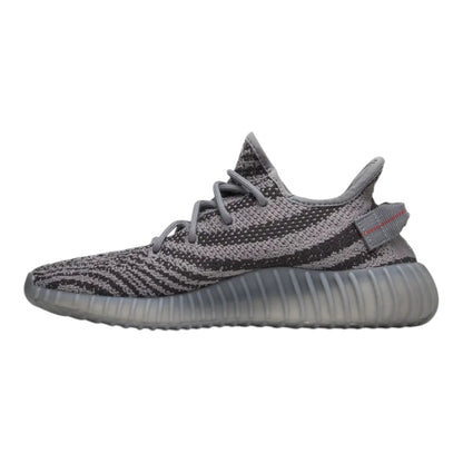 Luxurykicks.store Adidas Yeezy Boost 350 V2 Beluga 2.0 sneaker in grey Primeknit with side stripe and Boost midsole