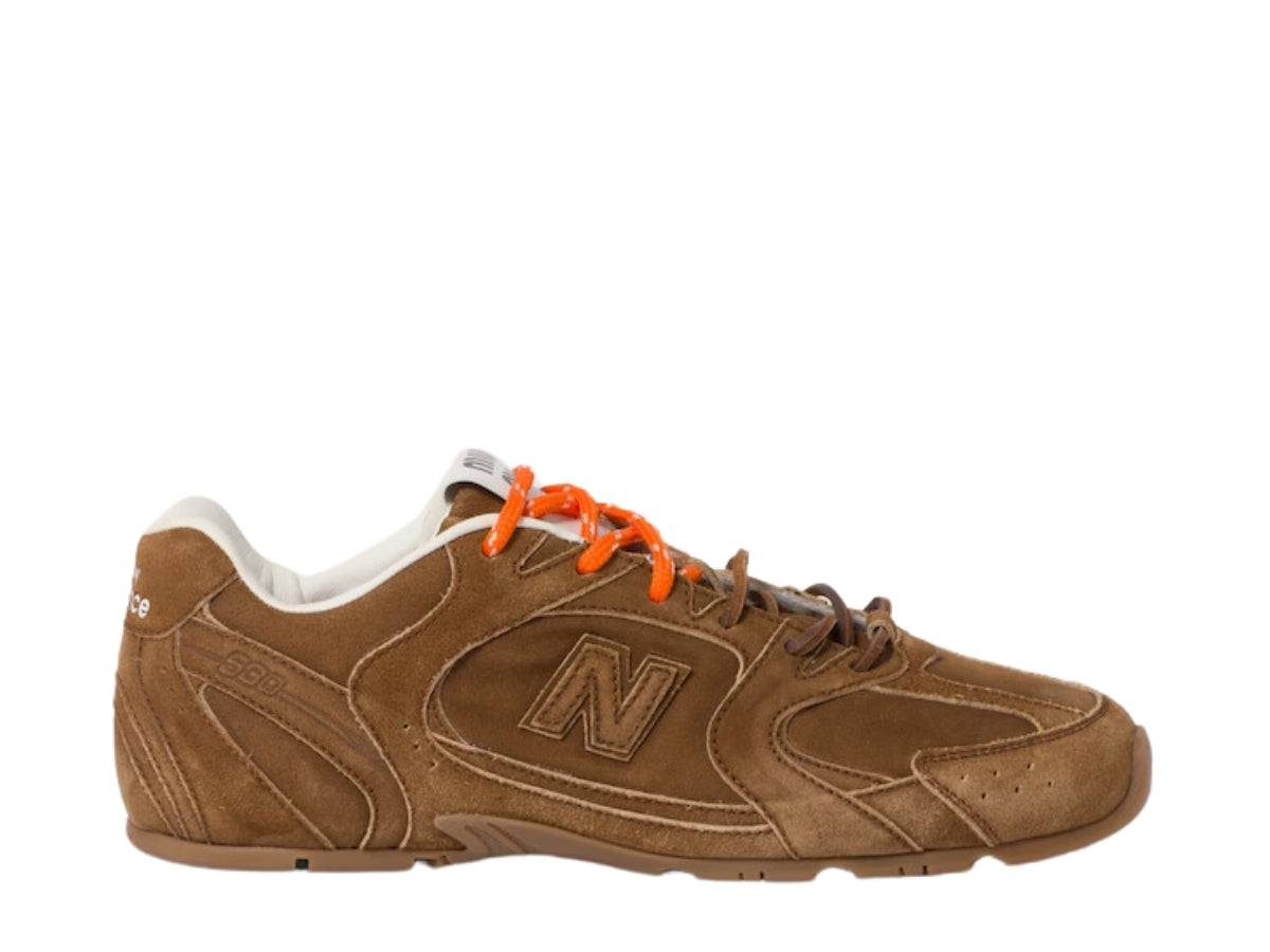 Miu Miu X New Balance 530 Sl 530 Sl Suede Sneakers Cinnamon