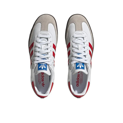 adidas samba og white and red